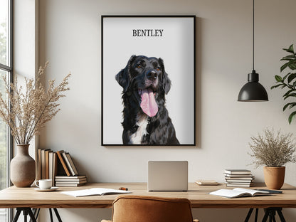 CUSTOM DIGITAL PET PORTRAITS (24-HOUR DELIVERY)